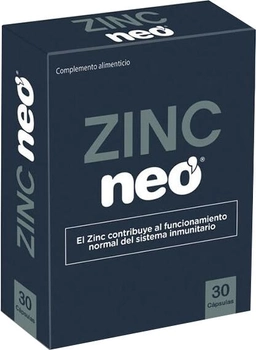 Suplementacja mineralna diety Neovital Zinc Neo 30 Capsules (8436036591540)