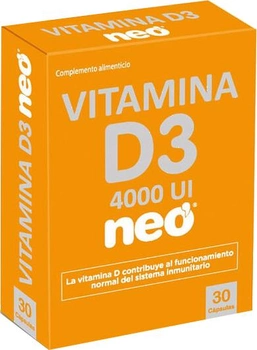 Харчова добавка Neovital Вітамін D3 Neo 30 капсул (8436036591113)