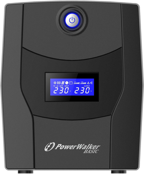 Джерело безперебійного живлення PowerWalker VI STL 2200VA (1320W) Black (VI 2200 STL FR)