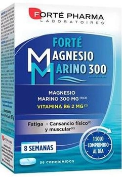 Suplementacja mineralna diety Forté pharma Marine Magnesium 300mg 56 Comp (8470001892942)