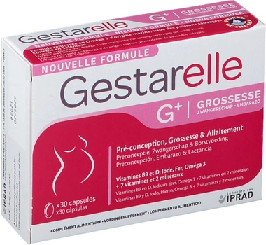 Kompleks witamin i minerałów Gestarelle G+ Pregnancy 30 Capsules (3700399101056)