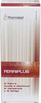 Suplementacja mineralna diety Pharmasor Ferriplus Syrup 250ml (8470001675767)