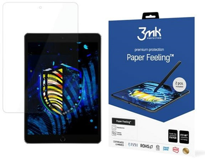 Захисна плівка 3MK PaperFeeling для Apple iPad 10.2" 7/8/9 gen 2 шт (5903108449045)