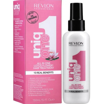 Spraye do włosów Revlon Uniq One All In One Lotus Flower Hair Treatment Spray 150 ml (8432225129884)