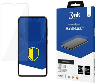 Захисне скло 3MK HardGlass для Samsung Galaxy S23 5G (5903108496384)