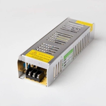 Імпульсний блок живлення для світлодіодів 150Вт, 12В, 12.5A, IP20 SLIM EC79604 ( 200x60x40мм )