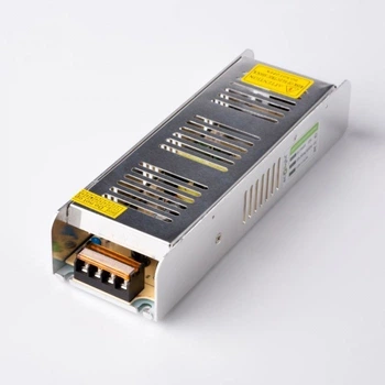Імпульсний блок живлення (LED драйвер) Eco Light для світлодіодів 200Вт, 12В, 17A, IP20 SLIM EC79605 ( 224x69x40мм )