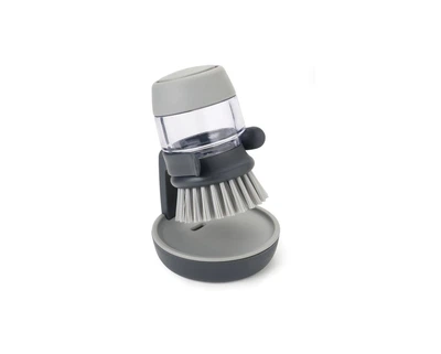 Щітка для посуду з дозатором рідкого мила Joseph Joseph Palm Scrub - Grey 85005