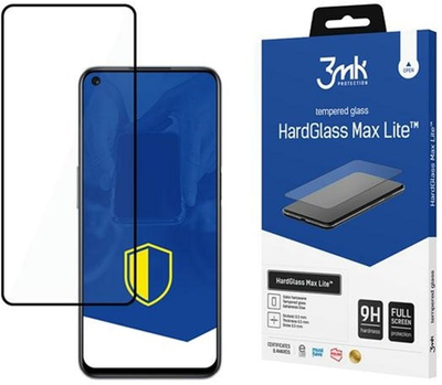 Szkło hartowane 3MK HG Max Lite do Realme 9 5G czarne (5903108486088)