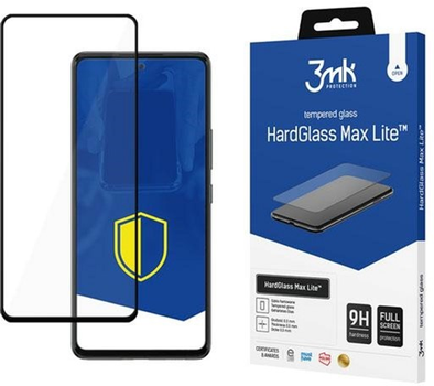 Szkło hartowane 3MK HG Max Lite do Samsung Galaxy A23 4G/5G SM-A236 czarne (5903108463010)