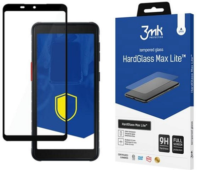 Szkło hartowane 3MK HG Max Lite do Samsung Galaxy SM-G525 Xcover 5 czarne (5903108389822)