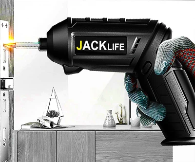 Електроотвертка Jack Life аккумуляторная дрель