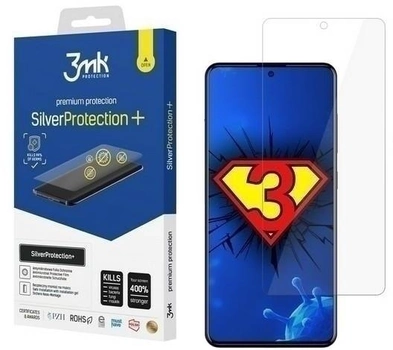 Захисна плівка 3MK SilverProtection+ для Samsung Galaxy A51 антибактеріальна (5903108303187)