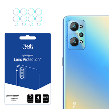 Szkło hybrydowe 3MK Lens Protection do obiektywu aparatu Realme GT Neo 2 5G 4 szt (5903108441490)