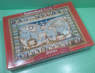 Пазли Castorland (200733). 2000 елементів. Карта світу