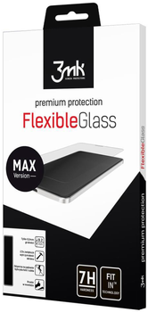 Захисне скло 3MK FlexibleGlass Max для Samsung Galaxy S21 Black (5903108353434)