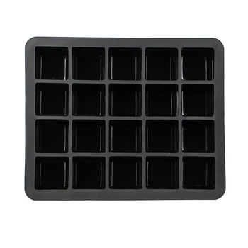 Силиконовая форма для льда CUMENSS AI-820 Cube 20 Black