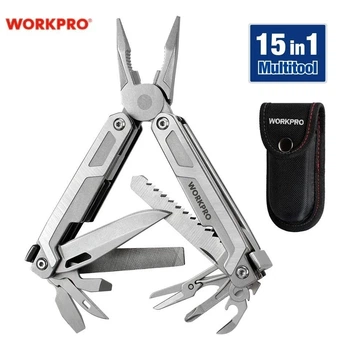 Мультитул WORKPRO W014085 15in1 Полноразмерный
