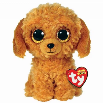 Детская игрушка мягконабивная TY Beanie Boos 36377 Золотая собака "NOODLES" 15 см