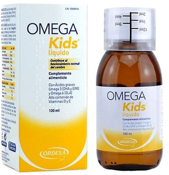 Kwasy tłuszczowe Ordesa Omega kids 100 ml (8426594034047)