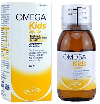 Жирні кислоти Ordesa Omega kids 100 мл (8426594034047)