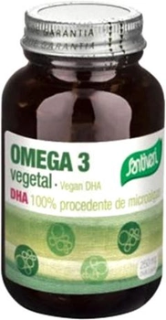 Kwasy tłuszczowe Santiveri Omega 3 DHA Vegetable 30 Softgels (8412170042322)