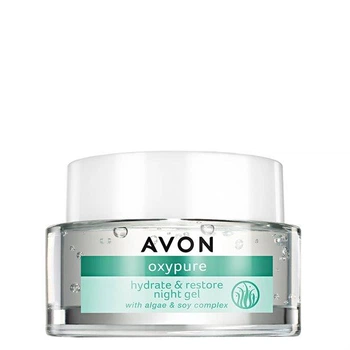 Ночной гель для лица "Чистый кислород", 50 мл Naturals Avon