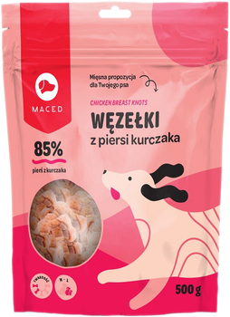 Przysmak dla psa Maced miekki wezel z kurczakiem 6 cm 500 g (5907489315135)