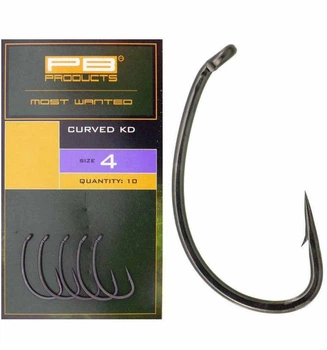 Карповый крючок PB Products CURVED KD-hook DBF size 4,24070