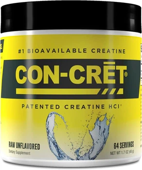 Креатин гидрохлорид Con-Cret Patented Creatine HCl, Raw 48 g (Unflavored)