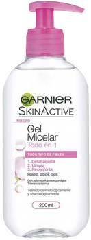 Żel do mycia twarzy Garnier Skinactive Micellar Gel 200 ml (3600542011129)