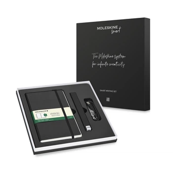 Набор Moleskine Smart Writing Set Ellipse (Smart Pen + Paper Tablet нелинованный Черный) (8056420858846)