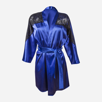 Халат жіночий великого розміру DKaren Giselle XL Blue (5903251432420)