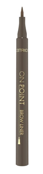 Ołówek do brwi Catrice Cosmetics On Point Brow Liner 040 Dark Brown 1 ml (4059729357106)