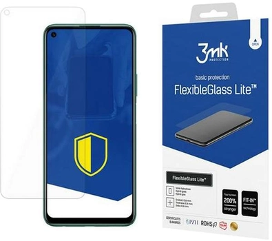 Захисне скло 3MK FlexibleGlass Lite для Huawei P40 Lite 5G (5903108298308)
