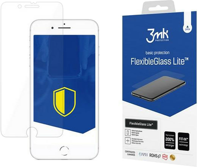 Захисне скло 3MK FlexibleGlass Lite для Apple iPhone 7 Plus/8 Plus (5903108028585)