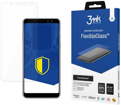 Захисне скло 3MK FlexibleGlass для Samsung Galaxy A8 2018 SM-A530 (5903108002288)