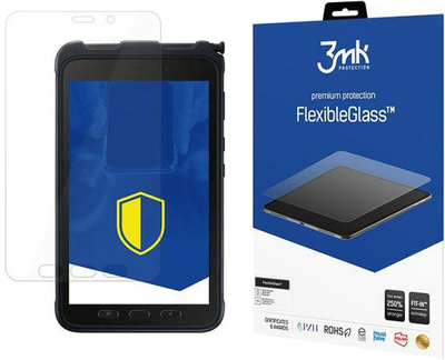 Захисне скло 3MK FlexibleGlass для Samsung Galaxy Tab Active 3 8" (5903108339452)