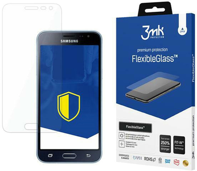Захисне скло 3MK FlexibleGlass для Samsung Galaxy J3 Duos 2016 SM-J320 (5901571168951)