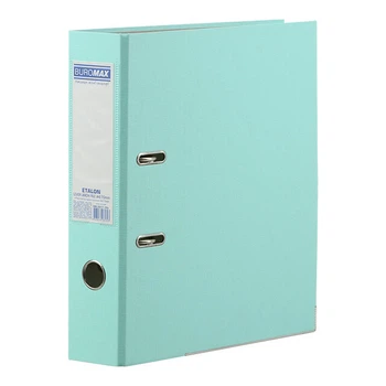 Папка-регистратор A4 BuroMax Pastel Etalon 7,5 см односторонний РР пастель мятный (BM.3017-38с)