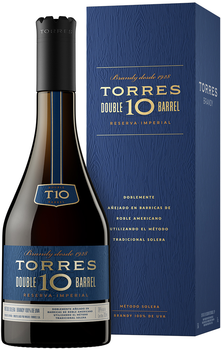 Бренді Torres Double Barrel 10 років витримки 0.7 л 38% (8410113047908 gift-box)