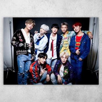 Плакат постер CupKit "BTS / БТС" №9 А4 21х29,7 см
