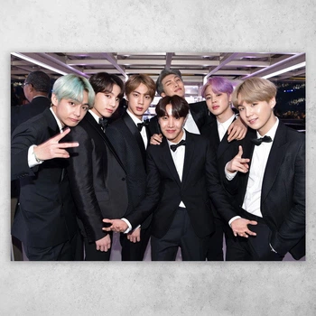 Плакат постер CupKit "BTS / БТС" №2 А4 21х29,7 см
