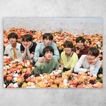 Плакат постер CupKit "BTS / БТС" №42 А4 21х29,7 см