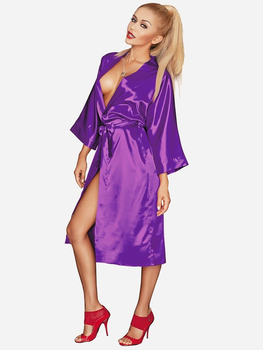 Халат жіночий великого розміру DKaren Plus Size 115 8XL Violet (5901780666774)