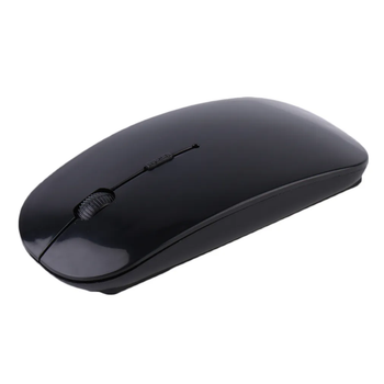 Безпровідна ультратонка мишка G- I32 Aple Style Black