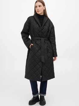 Куртка демисезонная длинная женская EQUILIBRI DVS Coat MN S Черная (2299965715755)