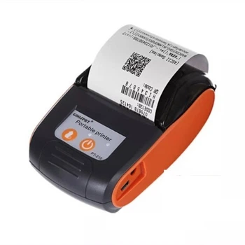 Мобильный портативный термопринтер Goojprt PT-210 для печати чеков 58 мм, с Bluetooth, pos принтер
