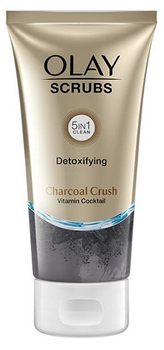 Пілінг для обличчя Olay Scrubs Detoxifying Charcoal Crush 150 мл (8001841763040)