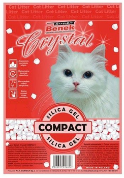 Наповнювач для котячого туалету Super Benek Crystal Compact 13 кг 30 л (5905397018735)